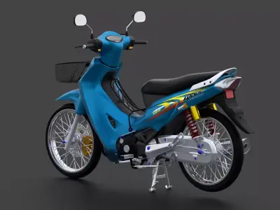 2006 -  Honda Wave 125 3D model