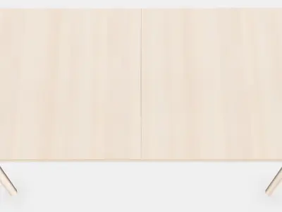 RONNINGE extendable table Low-poly 3D model