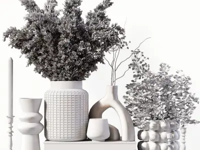 Decoration Set 3D model purchase