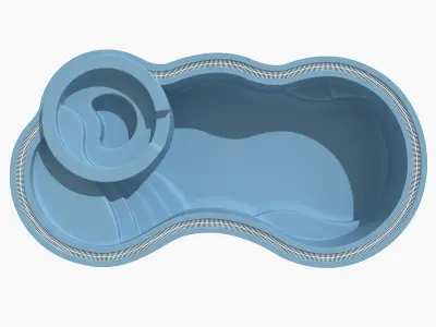 Swimming pool 11 3D model