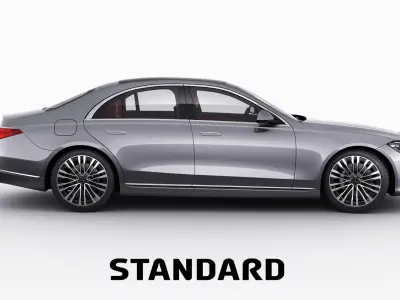 Mercedes-Benz S-class 2021 LWB and SWB 3D model