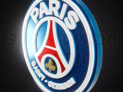 PSG logo - Cinematic  - 3D print 3D model