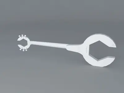 Snap On Wrench guitar Free 3D model