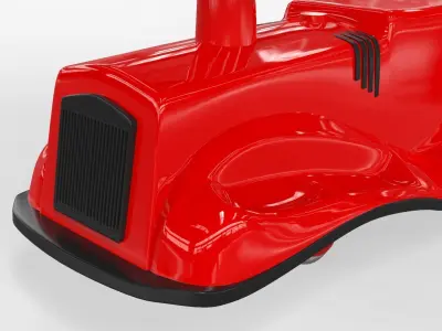 Plastic Car for Babies 3D model