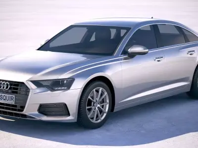 Audi A6 2019 3D model