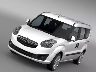 Opel Combo Tour ecoFLEX D 2015 3D model