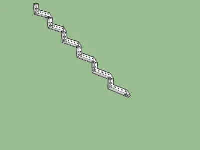 stairs fixing tool 3D model