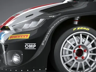 Toyota Yaris GR WRC 2022 3D model