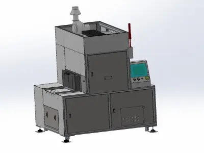 UV curing oven Low-poly 3D model