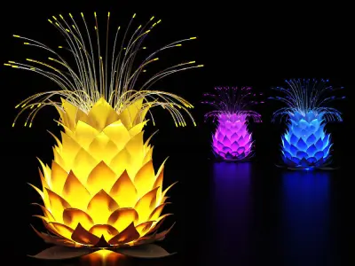 Nightlight flower 3D model