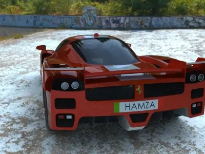 Ferrari FXX 3D model