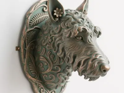 Schnauzer 3D print model