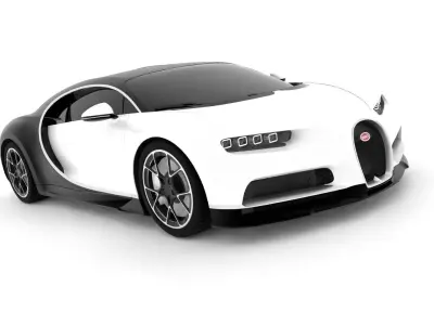Bugatti Chiron 3D model
