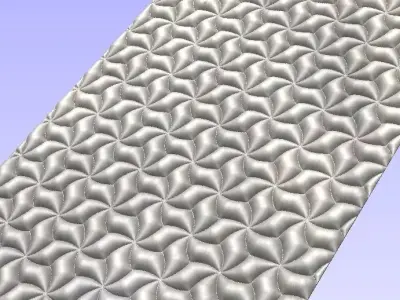 Marble wall panel design 2x4 Free 3D model
