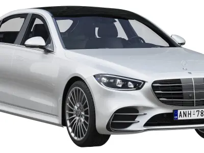 Mercedes-Benz S-Class AMG 2021 3D model