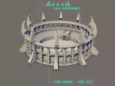 ARENA for 3Dprint 3D print model