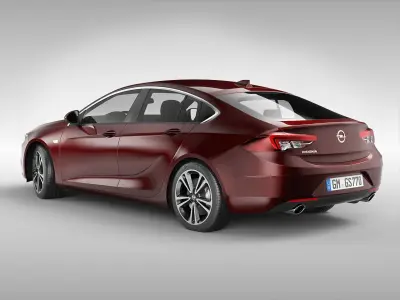 Opel Insignia Grand Sport 2017 3D model