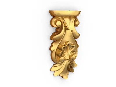 Classic decor ornament 09 3D print model