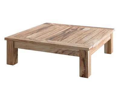 Attitude coffe table  Low-poly 3D model