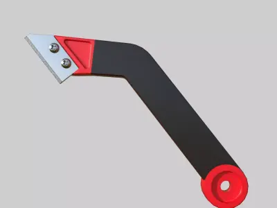 Joint Scraper - Grout Scraper Low-poly 3D model