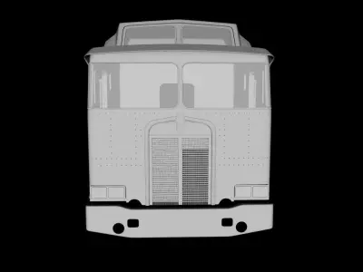 Kenworth K100 Aerodyne 1974 3D model