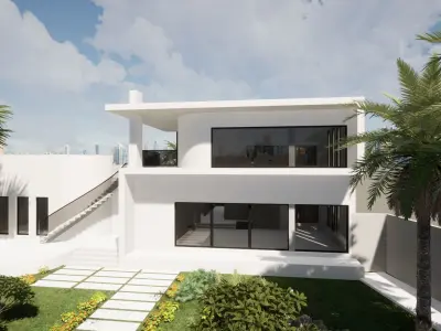 architecture  design modern  iman Low-poly 3D model