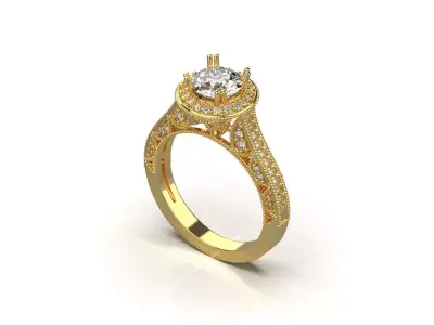ring code 144 3D print model