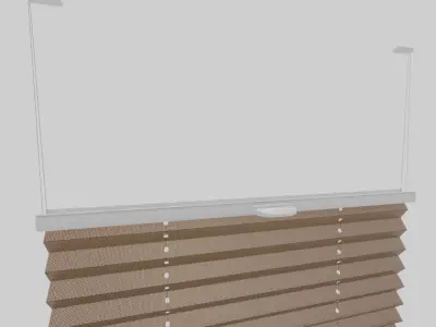 Customizable Pleated Shades for Blender 3D model