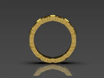  Luxury man Rolex design diamond ring model ror0011 3D print model