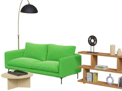 livingroom set vol3 3D model