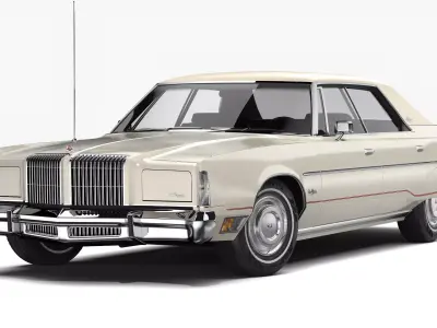 Chrysler New Yorker Brougham Sedan 1977 3D model