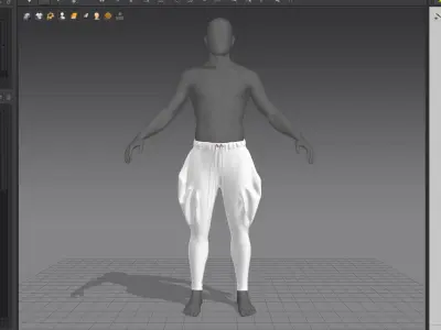 Jogging custom 3D model