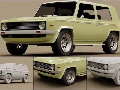 Big 70s generic truck suv pack