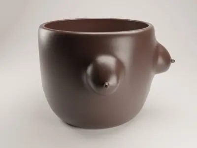 Dru Planter 3D model