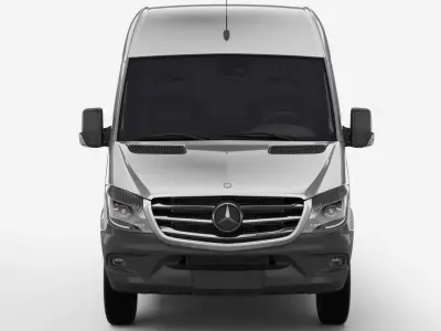 Mercedes Benz Sprinter Van L2H2 2018 3D model