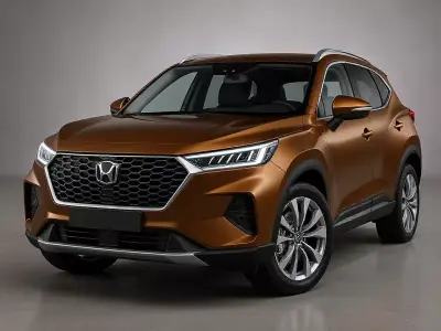 Bronze Compact SUV 3D model