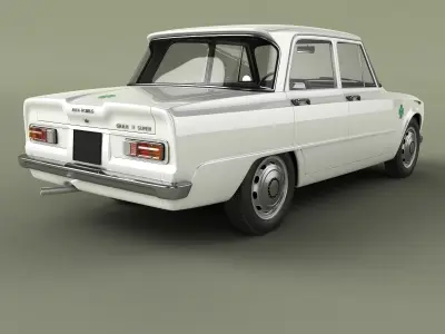 Alfa Romeo Giulia TI Super 3D model