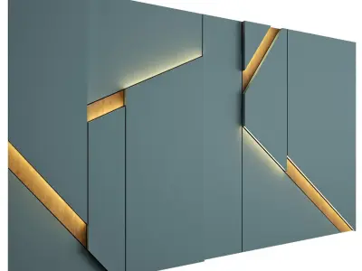 Wall Panel 30 3D model