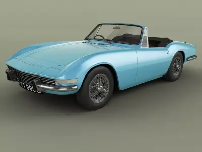Triumph Fury 3D model