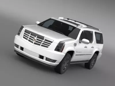 Cadillac Escalade ESV 2010 3D model
