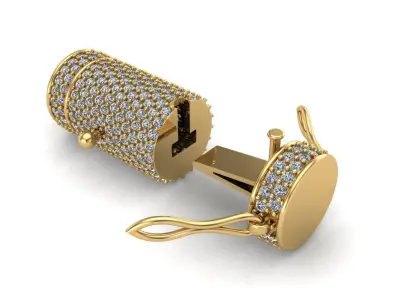 10 MM - Round Lock for Chain 3D print model