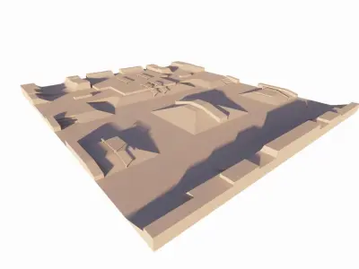 Skatepark-Skate Park PACK 3D model