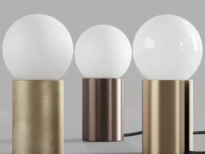 084 MENU Socket Table Lamp by Norm Architects 00 3D model