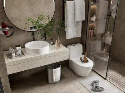 Bathroom 112 3D model