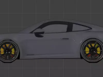 Porshe 911 3d Model 3D model