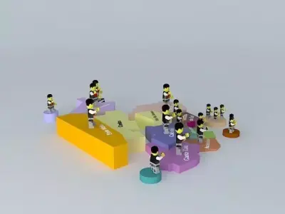 Health posts and calls the City of Castro Free 3D model