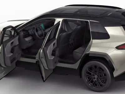 Toyota RAV4 PHEV 2026 3D model