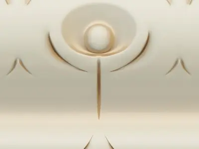 Cornice cnc 3D model