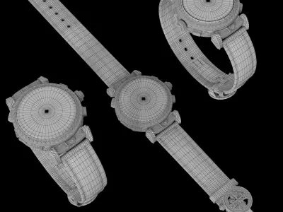 Patek Philippes Grandmaster Chime watches 3D model