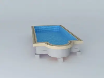 Pool Deep Free 3D model
